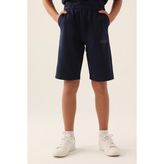 Kappa Authentic Chaim Erkek Çocuk Lacivert Regular Fit Şort - 5 - 6 Yaş
