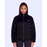 Kappa Elena Kadın Siyah Regular Sherpa Mont - XS