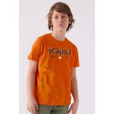 Kappa Erkek Çocuk T-Shirt, Turuncu, 7-8 Yaş