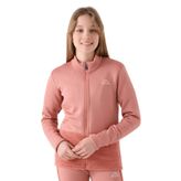 Kappa Kız Çocuk Fermuarlı Sweatshirt, Pembe, 7-8 Yaş