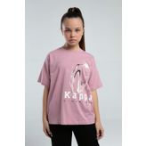 Kappa Kız Çocuk Pembe Tişört