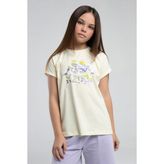Kappa Kız Çocuk Sarı T-Shirt - 5 - 6 Yaş