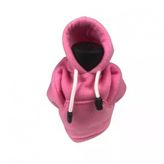 Kapşonlu Sweatshirt Vites Kılıfı Pembe