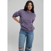 Kapüşonlu Mor Basic Sweatshirt 167299-70608