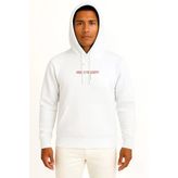 Kapüşonlu Neon Trinity Anime Göğüs Baskılı Unisex Sweatshirt