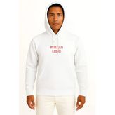 Kapüşonlu Stellar Echo Anime Göğüs Baskılı Unisex Sweatshirt