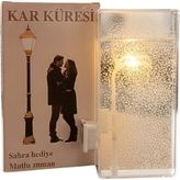 Kar Küresi Pvc Dekor Lamba - Siyah