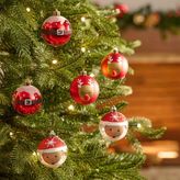 Karaca 6 cm 10'lu Top Santa Ağaç Süsü