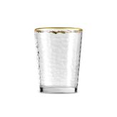 Karaca Akroma Transparent 435 ml Gold Su Bardağı