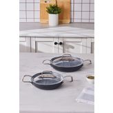 Karaca Biogranit Monet Siyah 4 Parça Sahan Set