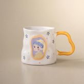 Karaca Canvas Sarı Kupa 380 ml - Hayır