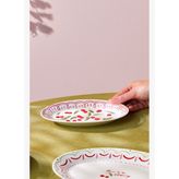 Karaca Cherry Time Kayık Tabak 20 cm