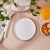 Karaca Chicago Dot Reaktif Pasta Tabağı 20 cm - Beyaz