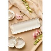 Karaca Daisy Kayık Tabak 30,5 Cm Krem