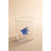 Karaca Fish Balık Temalı Su Bardağı Mavi 320 ML