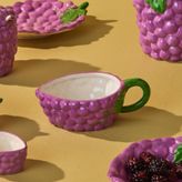 Karaca Grape Kulplu Kase 17 cm