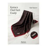 Karaca Heritage Desenli Twill Eşarp