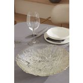 Karaca Home Autumn Dekoratif Tabak Gümüş