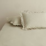Karaca Home Basic 2'li Fırfırlı Yastık Kılıfı Adaçayı