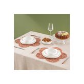 Karaca Home Daisy Amerikan Servisi 2'li Set Turuncu