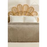 Karaca Home Mady %100 Cotton Waffle Çift Kişilik Tek Pike Taş
