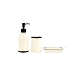 Karaca Home Plain 3 Parça Bej Banyo Seti