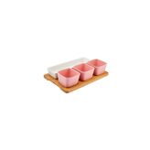 Karaca Malia 4'lü Pembe Çerezlik