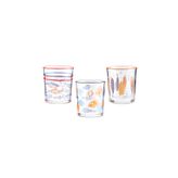 Karaca Marine 3'lü Su Bardağı 260 Ml, Mavi