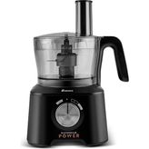 Karaca Mastermaid Power Max 11 in 1 Matte Black Silver 2500 W Mutfak Robotu
