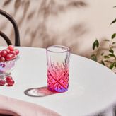 Karaca Melodico 375 ml Kırmızı Meşrubat Bardağı