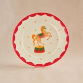 Karaca New Year Yılbaşı Carousel Servis Tabağı 26,5 cm - Evet