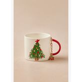 Karaca New Year Yılbaşı Charm Hediyeli Tree Kupa 350 ml