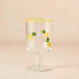 Karaca Pineapple Ananas Kadeh 390 ml Sarı
