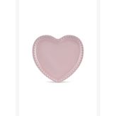 Karaca Pink Love Porselen Pasta Tabağı Pembe 21 cm
