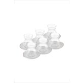 Karaca Streamline Middle 12 Parça 6 Kişilik 165 ml Cam Çay Seti