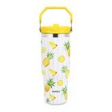Karaca Strio Ananas Çelik Sızdırmaz Termos 900 ml - Sarı