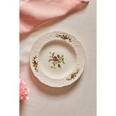 Karaca Vintage Rose Çukur Tabak 22 cm Krem