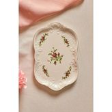 Karaca Vintage Rose Kayık Tabak 30 cm Krem