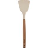 Karaca Woodline Silikon Uçlu Kayın Ağacı Saplı Geniş Spatula Beige - Bej