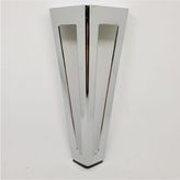 Karakoç Neptün Metal Krom Mobilya Ayağı 14 cm