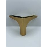 Karakoç Plastik,10 x 15 x 15 cm Gold Koltuk,dolap,mobilya Ayağı (4 Adet)