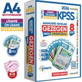 Karakutu Yayınları 2026 KPSS Anamorfik Lisans ÖnLisans Ortaöğretim GY-GK GEZEGEN Serisi 8li Deneme TG Dijital Çözümlü