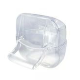 Karamel Pet Lüx Oval Kuş Yemliği 8 Cm