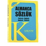 Karatay Almanca Sözlük Plastik Kapak