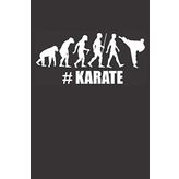 #Karate: Small blank sketchbook (6" X 9"), 120 Pages