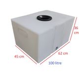 Karavan Su Deposu 100 L Beyaz
