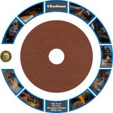 Karbosan 115 mm 60 Kum Fiber Disk Zımpara