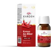Karden 50 ml Kırmızı Acı Biber Yağı