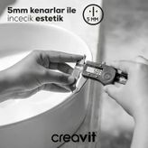 Kare Delikli Lavabo, 45 cm Ebatında