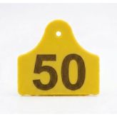 Karetag Et Numaratörü - 50 adet Mavi